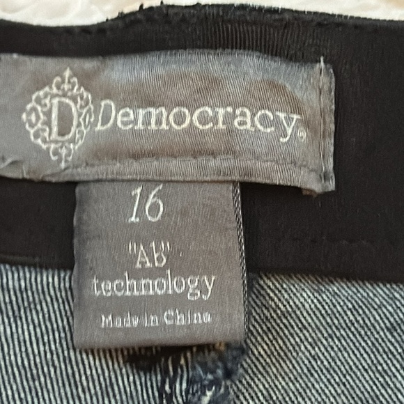 Democracy Dark Blue Indigo Jeans - Size 16 - Picture 9 of 10